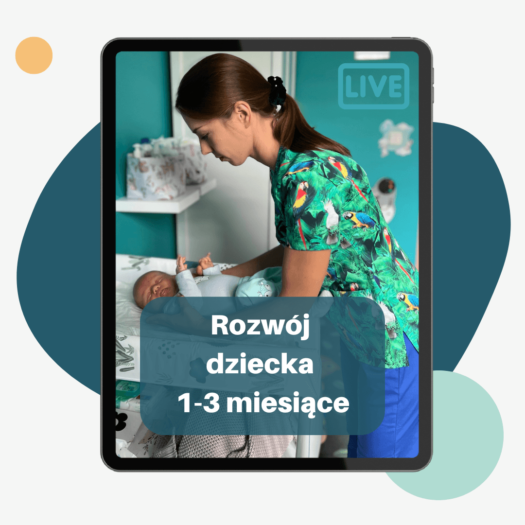Rozwój dziecka  1-3 miesiące 